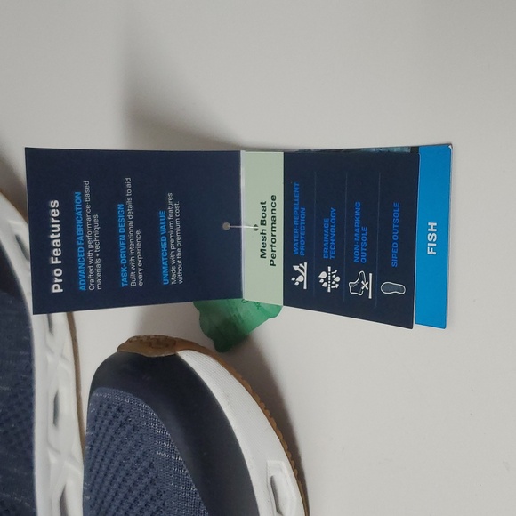 Magellan Pro Fish Mens Shoes Size 10 Blue Mesh Boat Performance NWOT - Picture 9 of 11